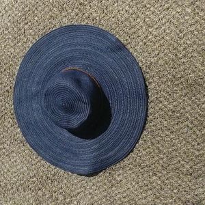LARGE NAVY BLUE SUN HATππ